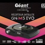 جهاز استقبال Géant GN-M5 EVO (تقنية H.265)